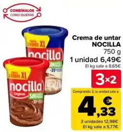 Carrefour NOCILLA Crema de untar oferta