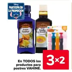 Carrefour VAHINÉ En todos los productos para postres oferta