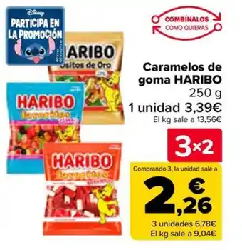 Carrefour HARIBO Caramelos de goma oferta