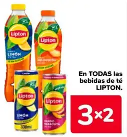 Carrefour LIPTON En todas las bebidas de té oferta