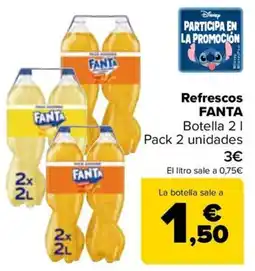 Carrefour FANTA Refrescos oferta
