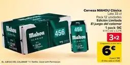 Carrefour MAHOU Cerveza Clásica oferta