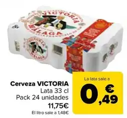 Carrefour VICTORIA Cerveza oferta