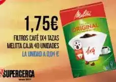 Claudio Melitta - filtros cafe oferta