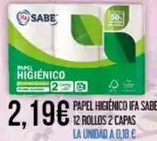 Claudio Ifa sabe - papel higiénico oferta