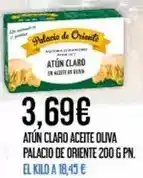 Claudio Palacio de oriente - atun claro aceite oliva oferta