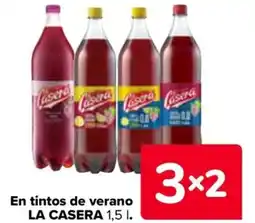 Carrefour LA CASERA En tintos de verano oferta