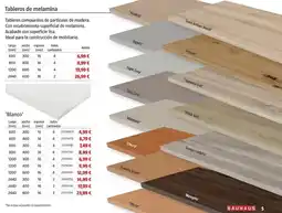 Bauhaus Tableros de melamina 'blanco' oferta