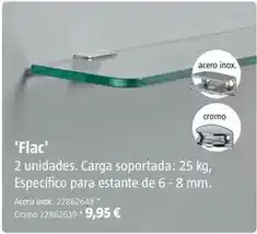 Bauhaus Soportes de pared 'flac' oferta