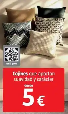 Bauhaus Cojines que aportan suavidad y caracter oferta