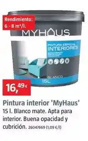 Bauhaus Myhaus - pintura interior oferta