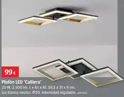 Bauhaus Plafon led 'calliera' oferta