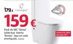 Bauhaus Camargue - pack de wc 'viena' oferta