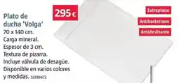 Bauhaus Plato de ducha 'volga' oferta
