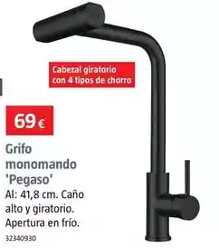Bauhaus Grifo monomando 'pegaso' oferta