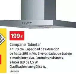 Bauhaus Campana 'silueta' oferta