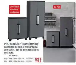 Bauhaus Armarios pro modular 'transforming' oferta