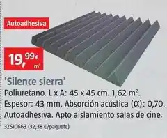 Bauhaus Aislamientos acústicos 'silence sierra' oferta