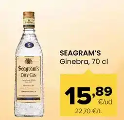 Autoservicios Familia Seagram's - ginebra oferta