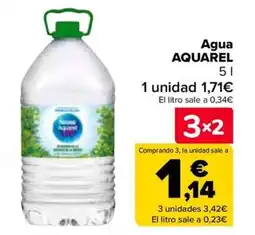 Carrefour AQUAREL Agua oferta