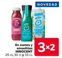 Carrefour INNOCENT En zumos y smoothies oferta