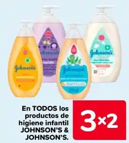 Carrefour JOHNSON'S En todos los productos de higiene infantil oferta