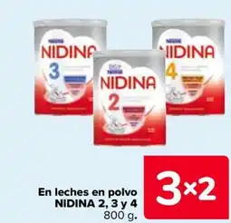 Carrefour NIDINA En leches en polvo oferta