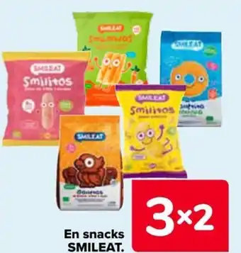 Carrefour SMILEAT En snacks oferta