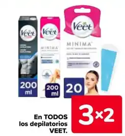 Carrefour VEET En todos los depilatorios oferta