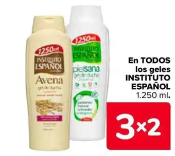 Carrefour INSTITUTO ESPAÑOLEn todos los geles oferta
