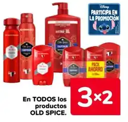 Carrefour OLD SPICE En todos los productos oferta