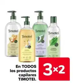 Carrefour TIMOTEI En todos los productos capilares oferta