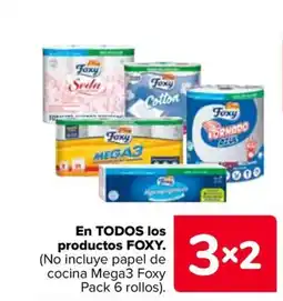 Carrefour FOXY En todos los productos oferta