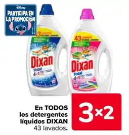 Carrefour DIXAN En todos los detergentes líquidos oferta