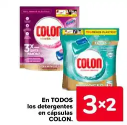 Carrefour COLON En todos los detergentes en cápsulas oferta
