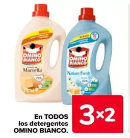 Carrefour OMINO BIANCO En todos los detergentes oferta