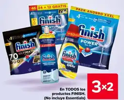 Carrefour FINISH En todos los productos oferta