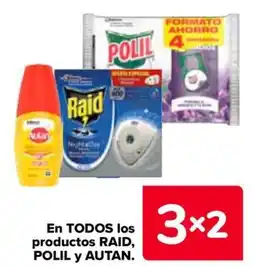 Carrefour RAID, POLIL Y AUTAN En todos los productos oferta