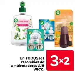 Carrefour AIR WICK En todos los recambios de ambientadores oferta