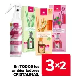 Carrefour CRISTALINAS En todos los ambientadores oferta