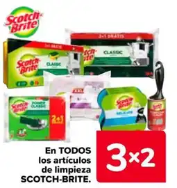 Carrefour SCOTCH-BRITE En todos los artículos de limpieza oferta