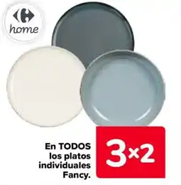 Carrefour En todos los platos individuales fancy. oferta