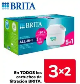 Carrefour BRITA En todos los cartuchos de filtración oferta
