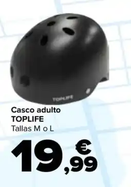 Carrefour TOPLIFE Casco adulto oferta