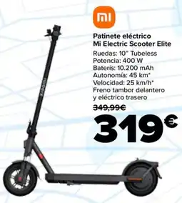 Carrefour Patinete eléctrico Mi Electric Scooter Elite oferta