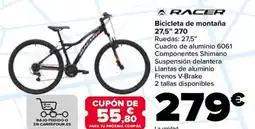 Carrefour RACER Bicicleta de montaña oferta