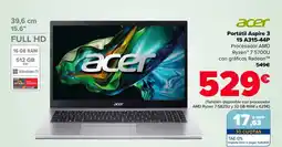 Carrefour ACER Portátil Aspire 3 15 A315-44P oferta