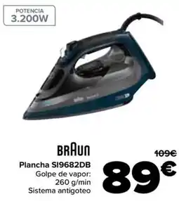 Carrefour BRAUN Plancha S19682DB oferta