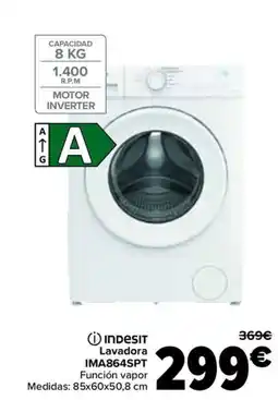 Carrefour INDESIT Lavadora IMA864SPT oferta