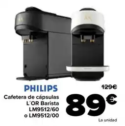 Carrefour PHILIP L'OR Barista S Cafetera de cápsulas oferta